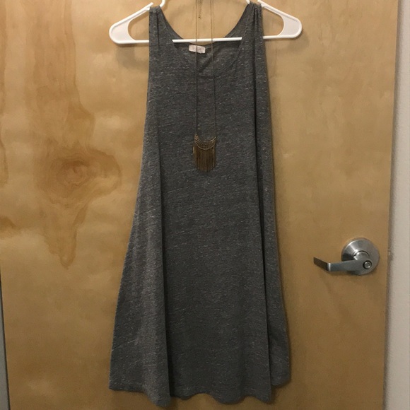 Grey, medium length dress - Picture 2 of 2